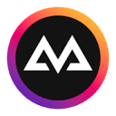 Creative magic panel logo